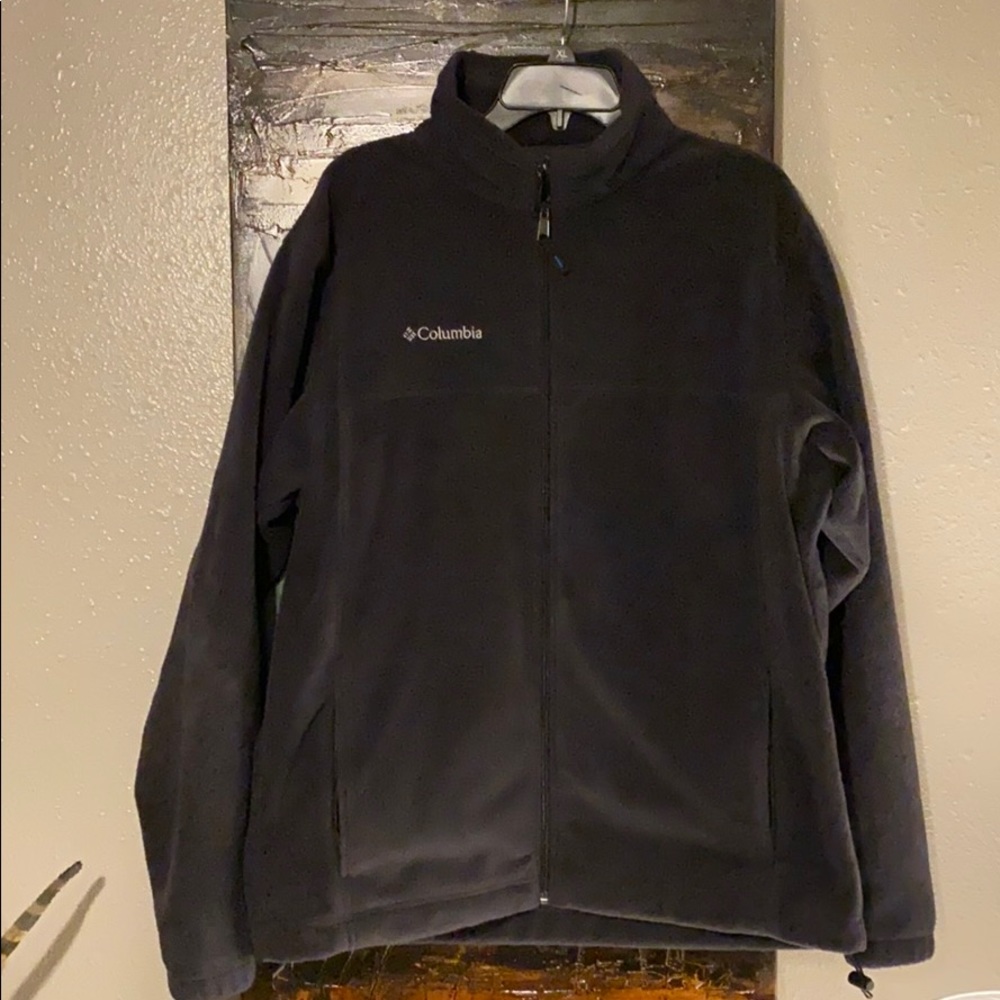 Columbia fleece zip sweater